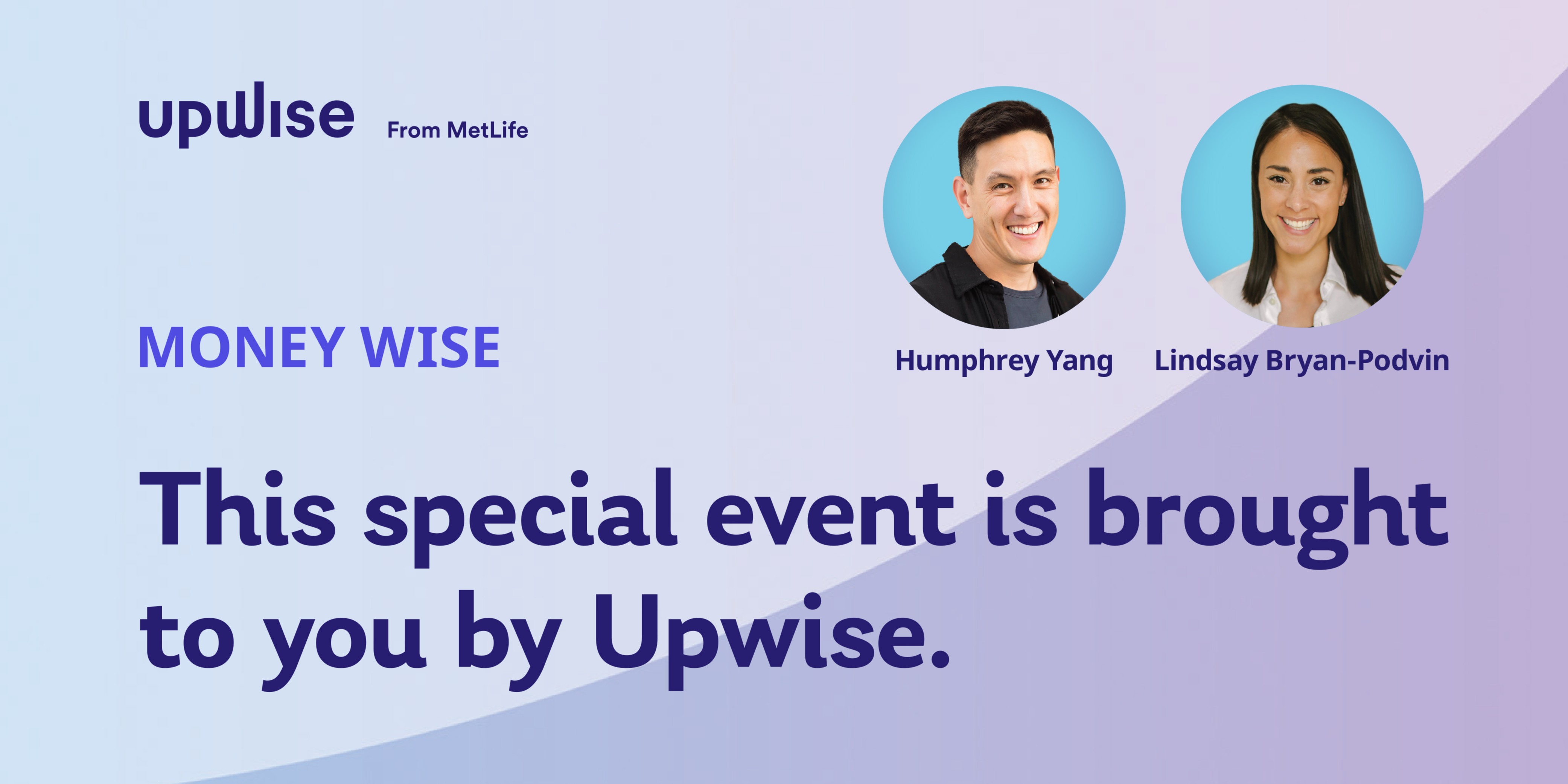 Money Wise With Humphrey Yang And Lindsay Bryan Podvin Money wise with humphrey yang and lindsay bryan podvin